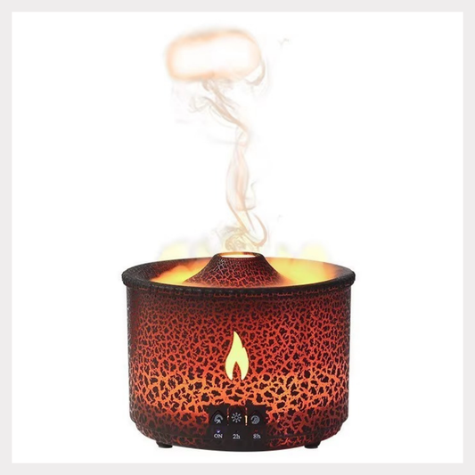 Creative Flame Aromatherapy Humidifier - Volcano Jellyfish Essential Oil Diffuser