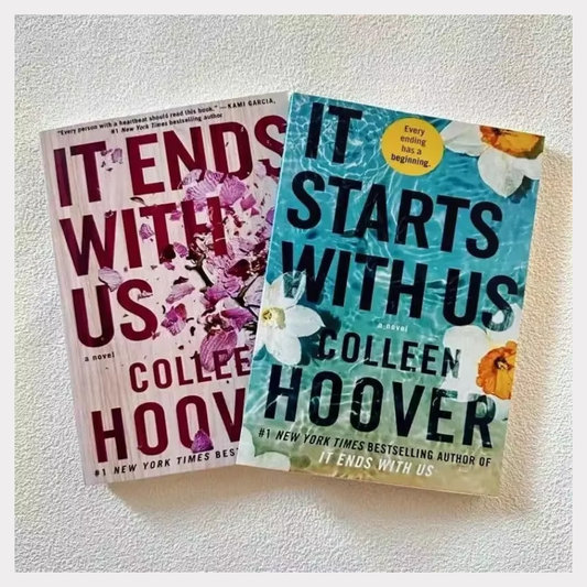 It Starts with Us By Colleen Hoover/It Ends with Us Novels Book In English #1 Sunday Times Bestselling Paperback